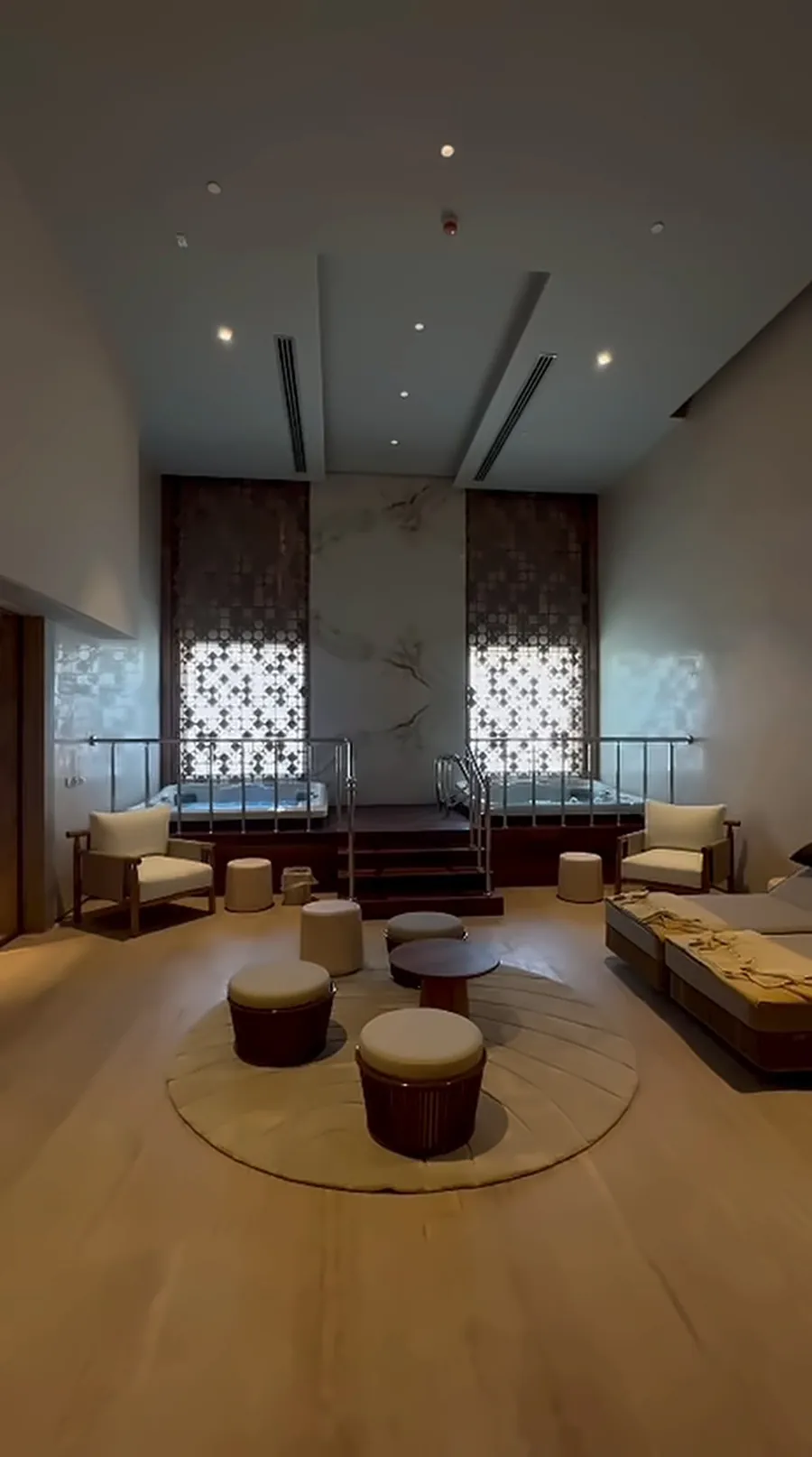 The relaxation hall